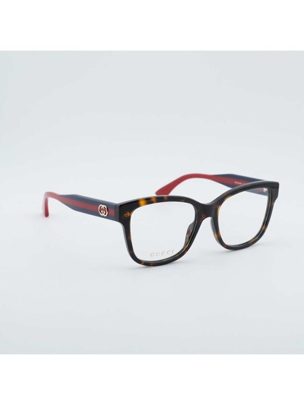 Gucci GG0038ONN 003 Eyeglasses Havana 54mm Square Frame - Picture 5 of 12
